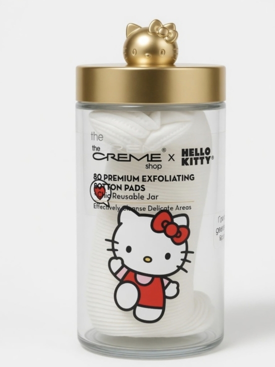 The Creme Shop Other - The Crème Shop x Hello Kitty Exfoliating Cotton Pads